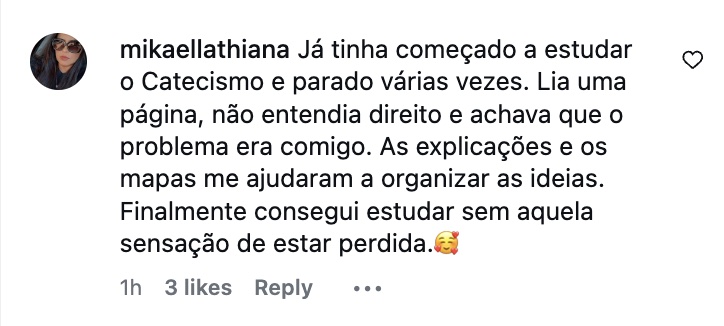 Depoimento de leitora 2