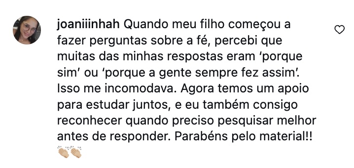 Depoimento de leitora 4