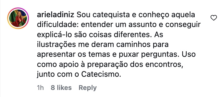 Depoimento de leitora 5