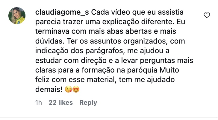 Depoimento de leitora 7